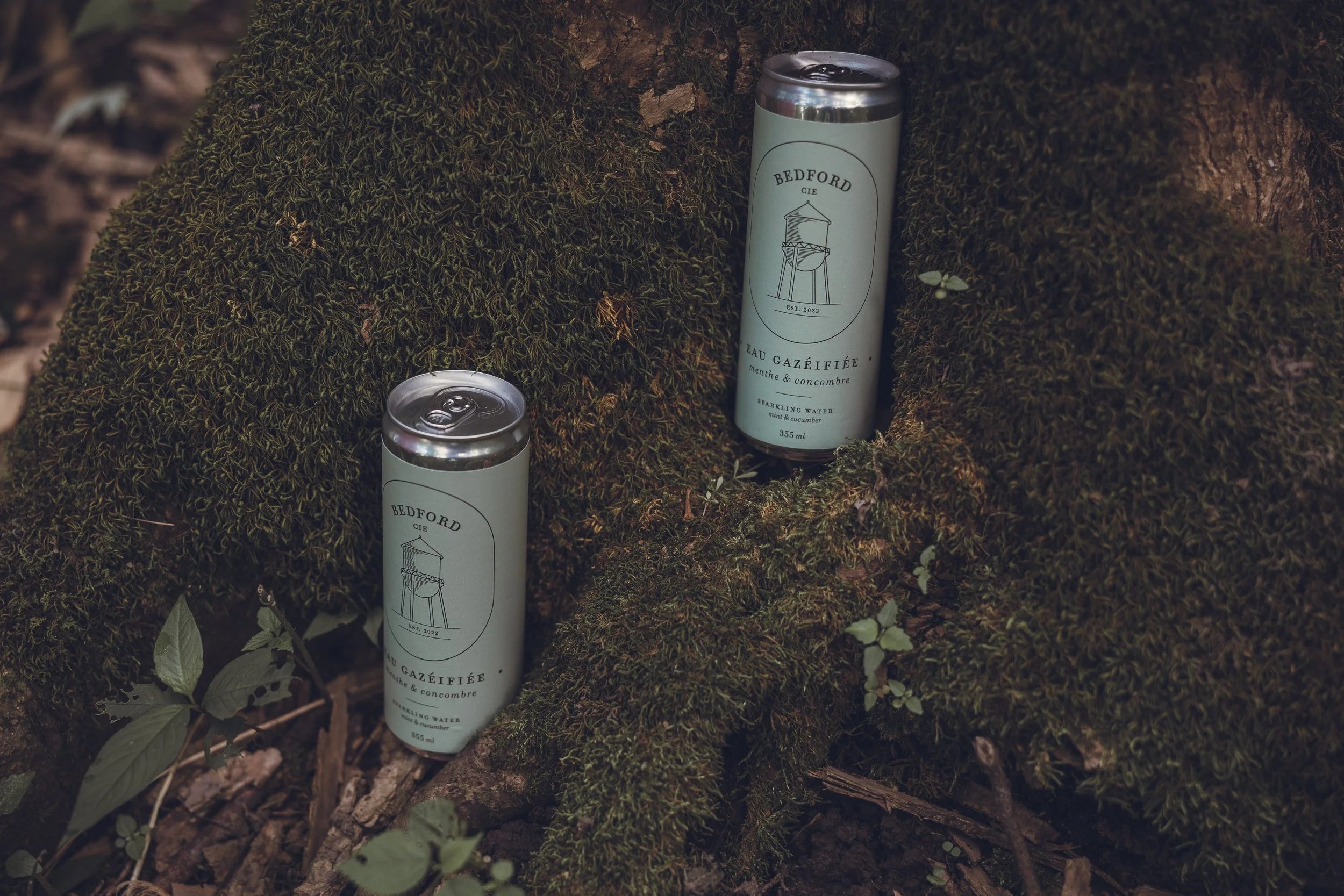Concombre & Menthe - Eau pétillante